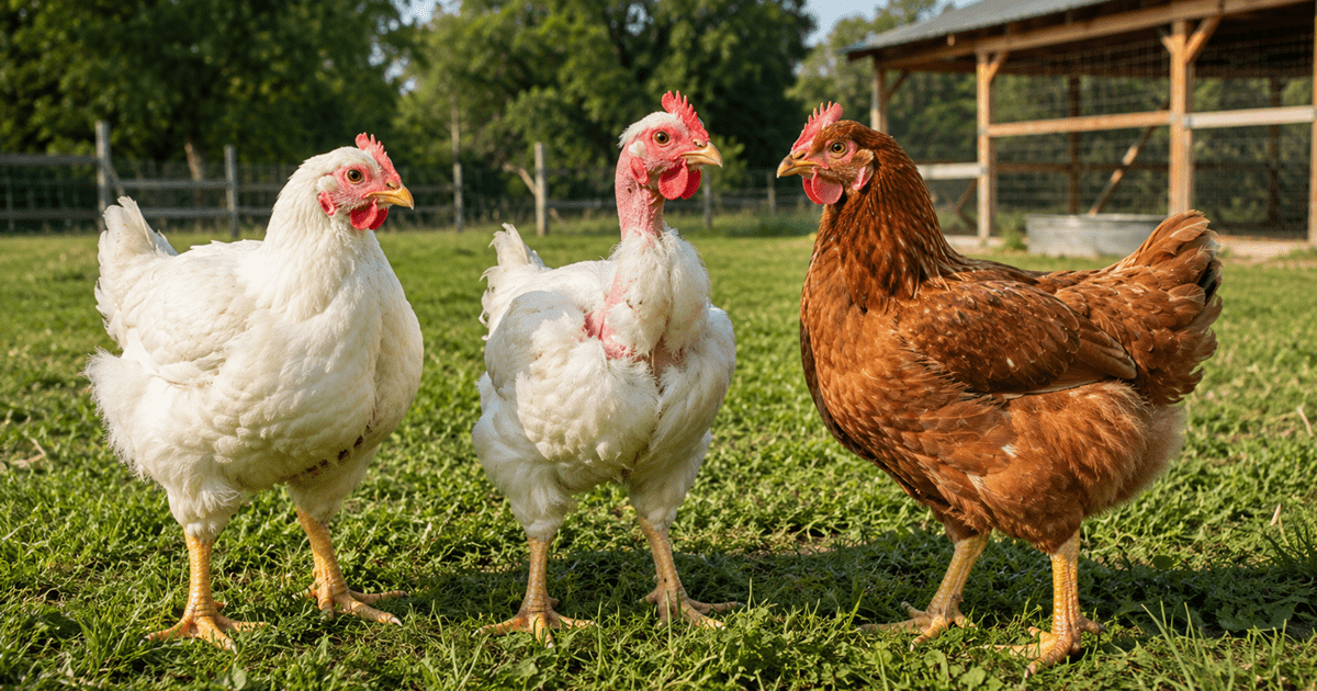 Raising Meat Chickens Choosing the Right Broile - Facebook SEO